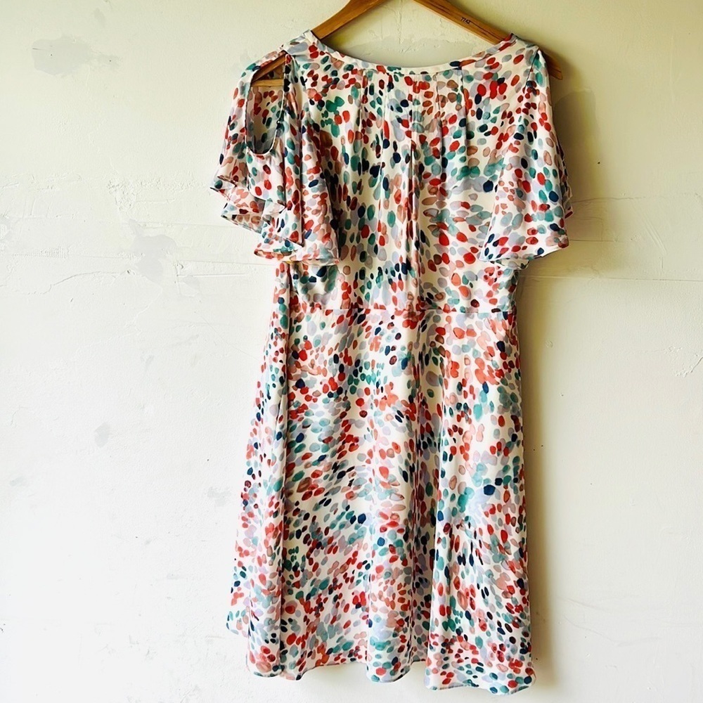 Anthropologie Maeve Cold Shoulder Dress - Picture 3 of 8